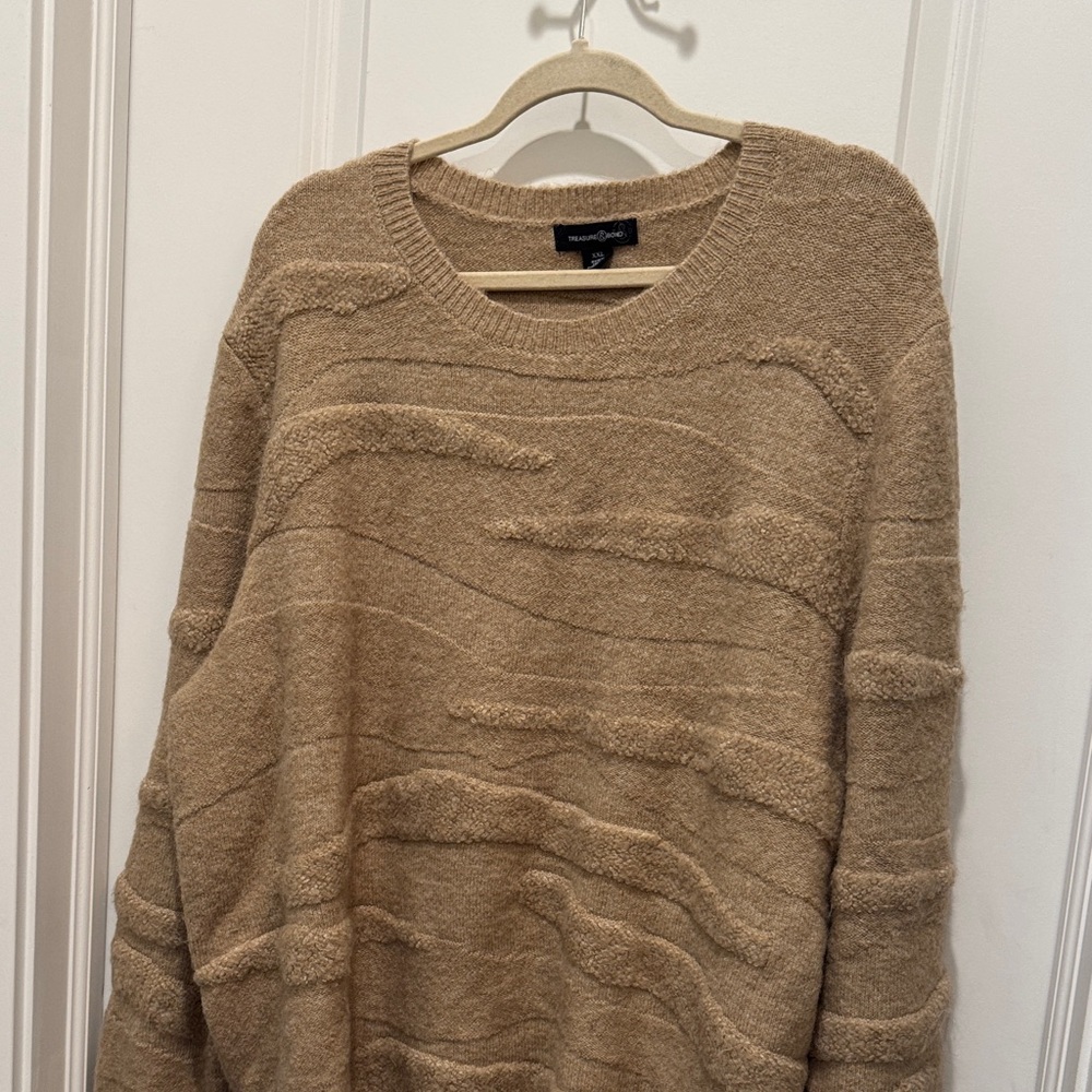 Treasure & Bond Tan Crewneck Sweater XXL - Picture 5 of 8